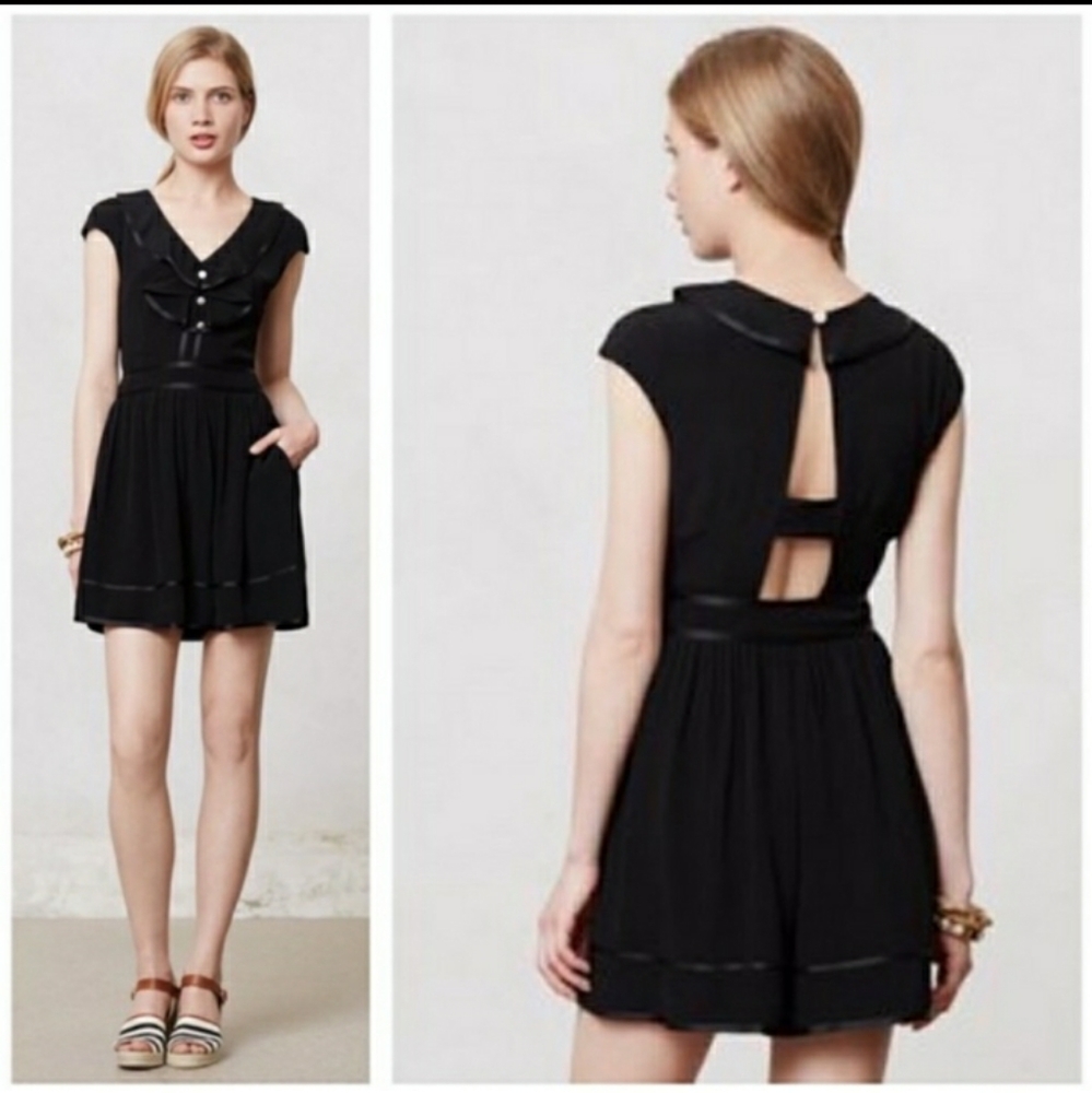 Anthropologie Elevenses Romper BASICALLY BRAND NEW WORN ONCE